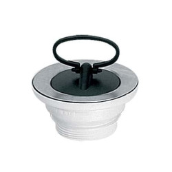 McAlpine Spust zlewozmywakowy 6/4"x70mm z sitkiem ze stali nierdzewnej i korkiem gumowym HC15
